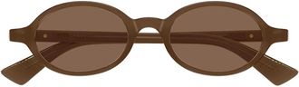 Bottega Veneta Sunglasses Bv1388 S 007 Brown/Brown Unisex