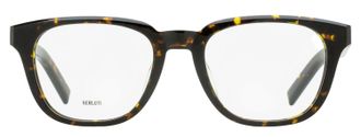 Berluti BL50019U Classic Rectangular Acetate Eyeglasses - Havana