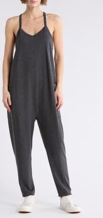 Zella Change of Heart Jumpsuit in Black Heather at Nordstrom Rack, Size X-Small