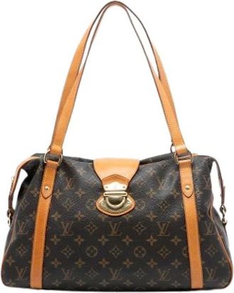 Louis Vuitton Pre-owned Shoulder Bags, female, Brown, Size: ONE SIZE Pre-owned Stresa PM