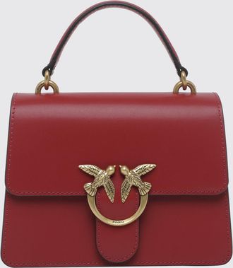 Pinko Mini borsa a mano Love Bag in pelle di vitello con monogram e logo