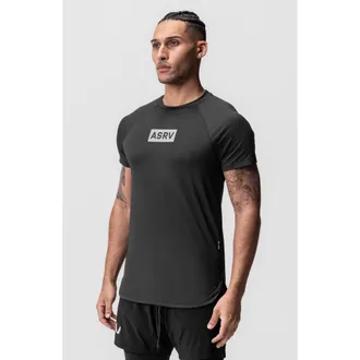 ASRV AeroSilver Established Tee in Black Box Logo at Nordstrom, Size Medium