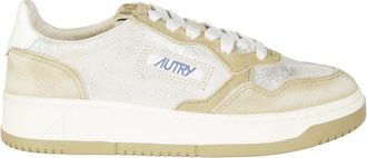 Autry Medalist Low - Dames - Sneakers - Veelkleurig - 37 EU - Katoen - Schoenen