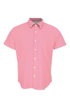 Lords of Harlech Merino Knit Shirt- in Fresh Pink at Nordstrom, Size Xx-Large