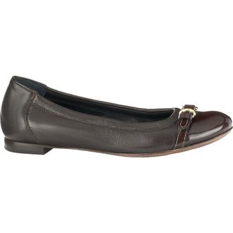 AGL Monika Cap Toe Ballet Flat in Testa Di Moro Nappa at Nordstrom, Size 39.5