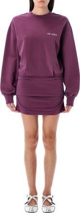 The Attico Fleece Mini Dress