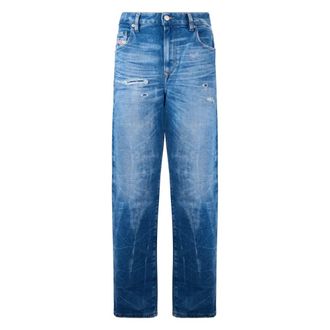 Diesel Straight Jeans, female, Blue, Size: W29 D-Reggy Jeans