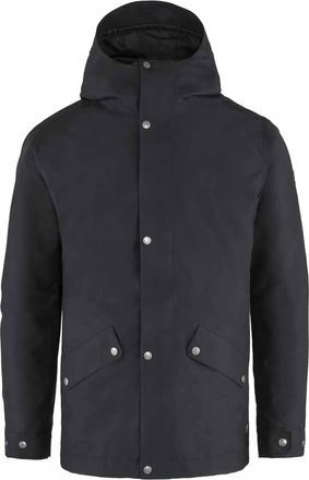 Fj&auml;llr&auml;ven Mens Visby 3-In-1 Jacket In Black