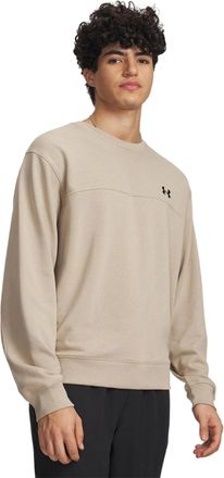 Under Armour Heren Rival Lichtgewicht Sweatshirt (Kaki/Zwart)