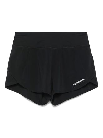 Rossignol Sapa running shorts - women - Spandex/Elastane/Polyester/Polyester - M - Black