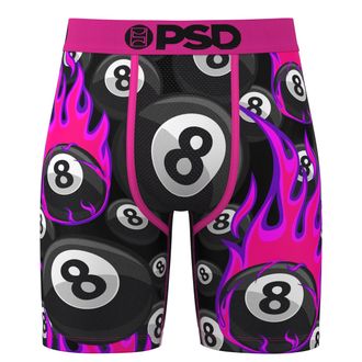 PSD Mens 8 Ball Boxer Brief, Multi, L