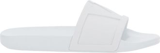 Valentino Garavani White Slip On Slides