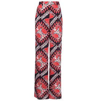 Valentino Wide Broeken - Dames - Wijde Broeken - Veelkleurig - M - Broeken