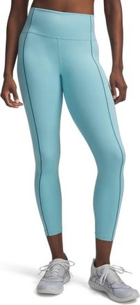 Under Armour Meridian Performance Ankle Leggings in Blue Haze //Blue Haze at Nordstrom, Size Xx-Large