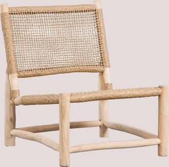 Sklum Sklum - Sillón de jardín en madera de teca Bientina