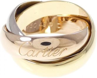 Cartier Pink Gold White Gold Yellow Gold Yellow Gold (18K) Pink Gold (18K) White Gold (18K) Band Ring (Pre-Owned)