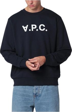 A.P.C. Sudadera Standard Grand VPC - Sweatshirts & Hoodies - Hombre - Azul - XS