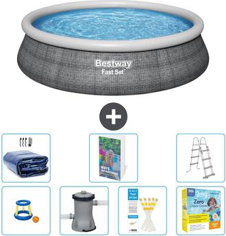 Bestway Piscina Bestway Fast Set Redonda - 457x107 Cm - 8-piezas S355