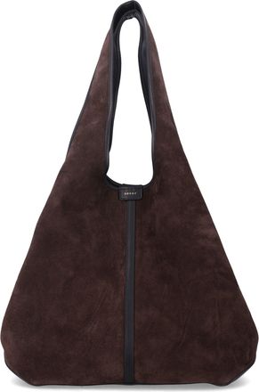 SOEUR Douce Suede Leather Tote Bag