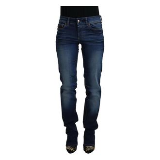 Just Cavalli Stylish Low Waist Blue Denim Jeans