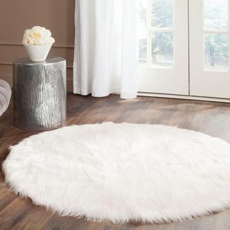 Safavieh Alfombra beige 122 x 122 cm
