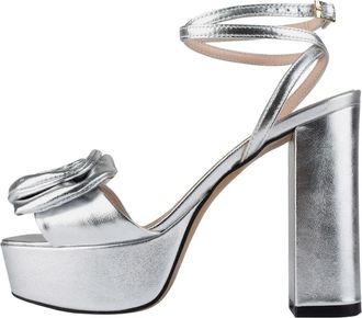 L37 Sandalen met hoge hak - Dames - Sandalen met hakken - Grijs - 41 EU - Schoenen