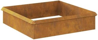 vidaXL Cercas Para Caracoles 8 Pcs Oxidado Acero Autopatinable Vidaxl