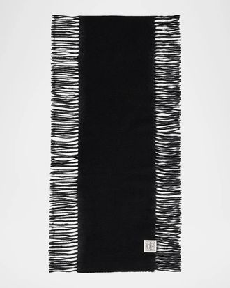 Toteme Cashmere Fringed Scarf