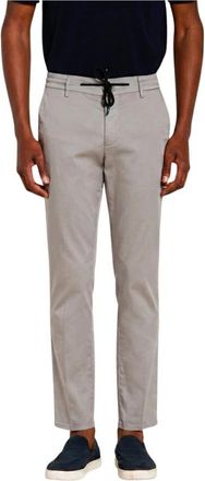 Mason's Milano Jogger Travel - Heren - Slim Fit Broeken - Grijs - 2XL - Katoen - Broeken