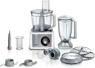Bosch Multitalent 8 Mc812s814 - Robot De Cocina - 1250 W - Acero Inoxidable Cepillado/blanco