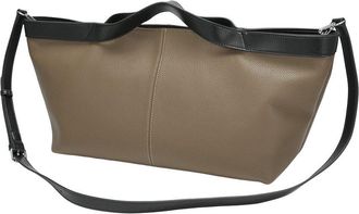 Tiffany & Fred Pebbled Leather Oversized Tote