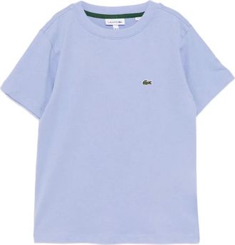 Lacoste cotton T-shirt - kids - Cotton - 14 yrs - Blue