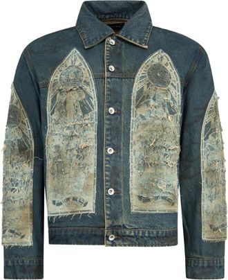 Who Decides War by Ev Bravado Giacca trucker - Blu