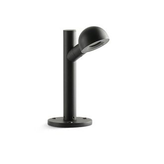Faro Barcelona Faro Brot Luz De Pedestal Exterior De 20 Cm Negra 2700k Ip65