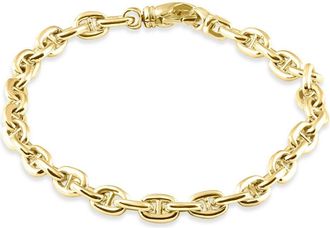 Pompeii3 Mens Marine 14k Gold (26gram) or Platinum (48gram) 6.5mm Link Bracelet 8.5