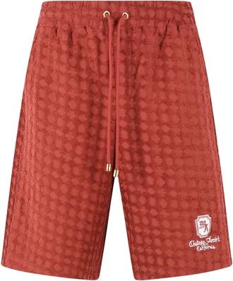 Amiri Brick Baumwoll-Bermudashorts