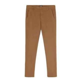 Dondup Hombre, Pantalones, Marrón, Talla: W36