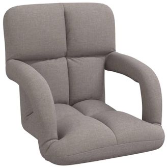 vidaXL Sill&oacute;n De Suelo Ajustable Con Reposabrazos Vidaxl