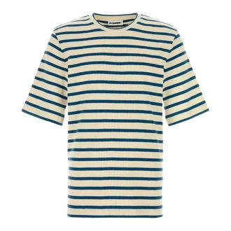 Jil Sander T-Shirts, male, Multicolor, Size: M Crew-Neck T-Shirt