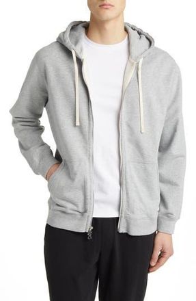 Reigning Champ Midweight Terry Classic Full Zip Hoodie in Heather Grey at Nordstrom Rack, Size Small