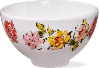 Tag In Bloom Snack Bowl Multi Earthenware Spring in White at Nordstrom