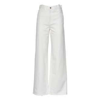 Carhartt Work in Progress Carhartt Wip, Wide Jeans, female, White, Size: W27 Wide Jeans