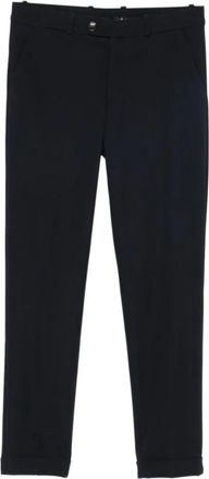 Roberto Ricci Design Zwarte Broek Comfort Stijl Aw 25 - Heren - Slim Fit Broeken - Zwart - L - Broeken