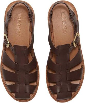 Timberland Leather Fisherman Sandals - Brown