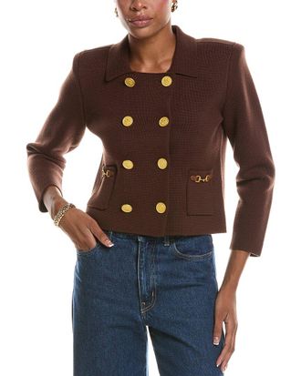 L'agence LAgence Madilyn Double Breasted Knit Jkt