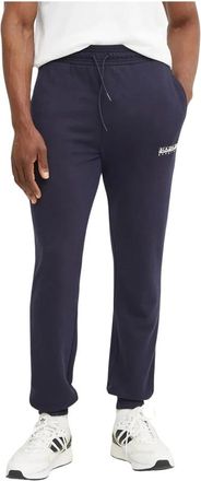 Napapijri Broeken, Heren, Blauw, XL, Katoen, Gori Joggers