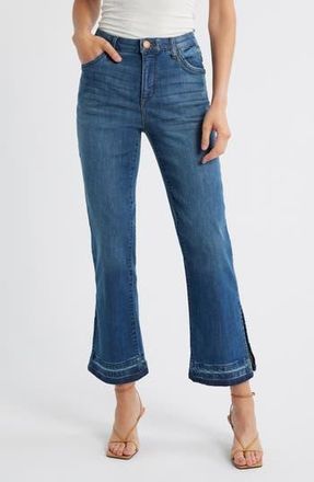 Wit & Wisdom Bennett High Waist Ankle Flare Jeans in Blue Artisanal at Nordstrom Rack, Size 16P