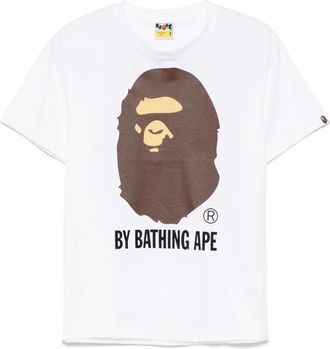 A Bathing Ape T-shirt con logo - Bianco