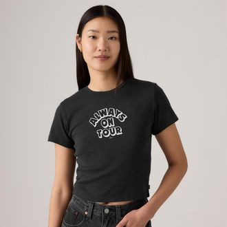 Levi's Graphic Essential Sporty Tee - Womens - XS - Black