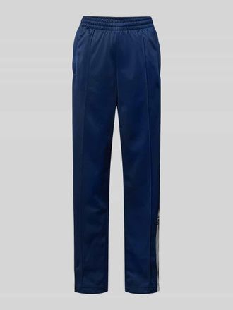 adidas Originals Straight Fit Trackpants mit Gallantstreifen Modell Break in Dunkelblau, Gr&ouml;&szlig;e S